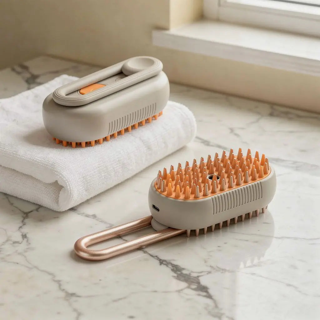 hero - Brosse Vapeur Auto-Nettoyante pour Animaux — Édition Signature