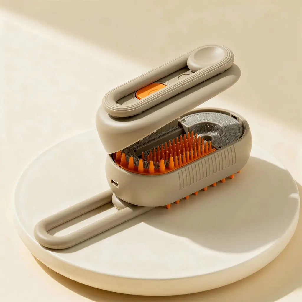 hero - Brosse Vapeur Auto-Nettoyante pour Animaux — Édition Signature